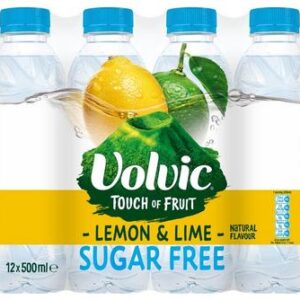 Volvic touch of fruit lemon and lime sugar free