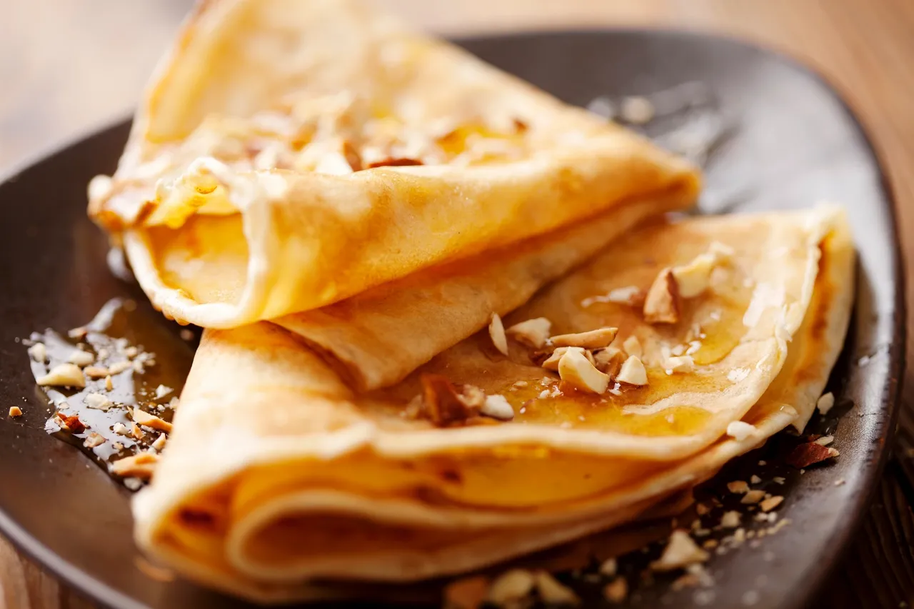 Honey Butter Nut Crepes Recipe