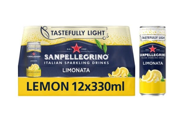 San Pellegrino Lemon 12 x 330ml lemonade.