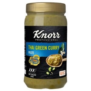 Knorr Professional Blue Dragon Thai Green Curry Paste 1.1kg in a jar.