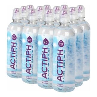 Actiph Alkaline Ionised Water 12 x 600ml