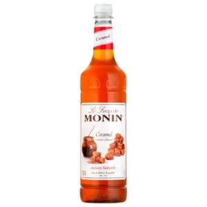 Monin Hazelnut Syrup in a bottle