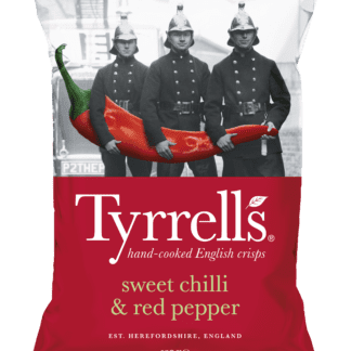 Tyrrells Sweet Chilli & Red Pepper 12 x 150g.