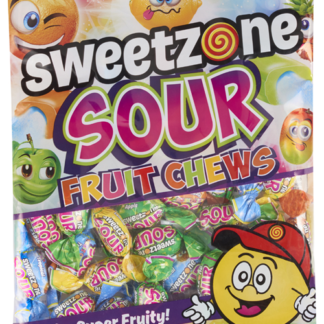 Sweetzone Sour Fruit Chews 180g Bag