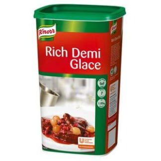 A can of Knorr Rich Demi Glace Sauce Mix 7L on a white background.