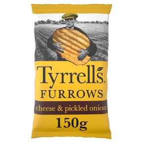 Tyrrells Furrows Cheese & Onion