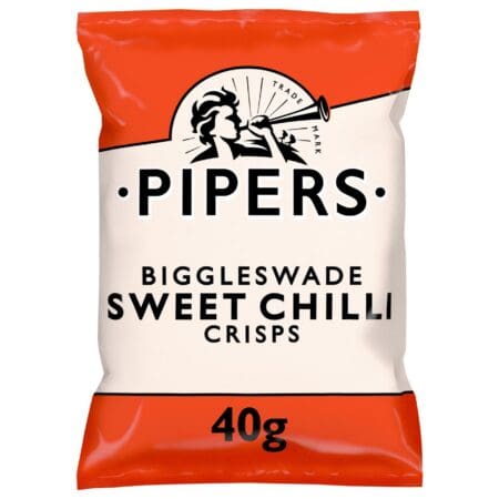 Pipers Biggleswade Sweet Chilli Crisps 40g