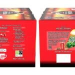 Two red Nescafe Original Instant Coffee Sachets 200x1.8g boxes with promotional images and text; one box displays the front view and the other shows the back with ingredients and a QR code.