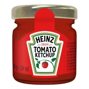 Heinz Mini Jar Tomato Ketchup 80x34ml