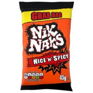 KP Nice 'N' Spicy Grab Bag Crisps 36x45g