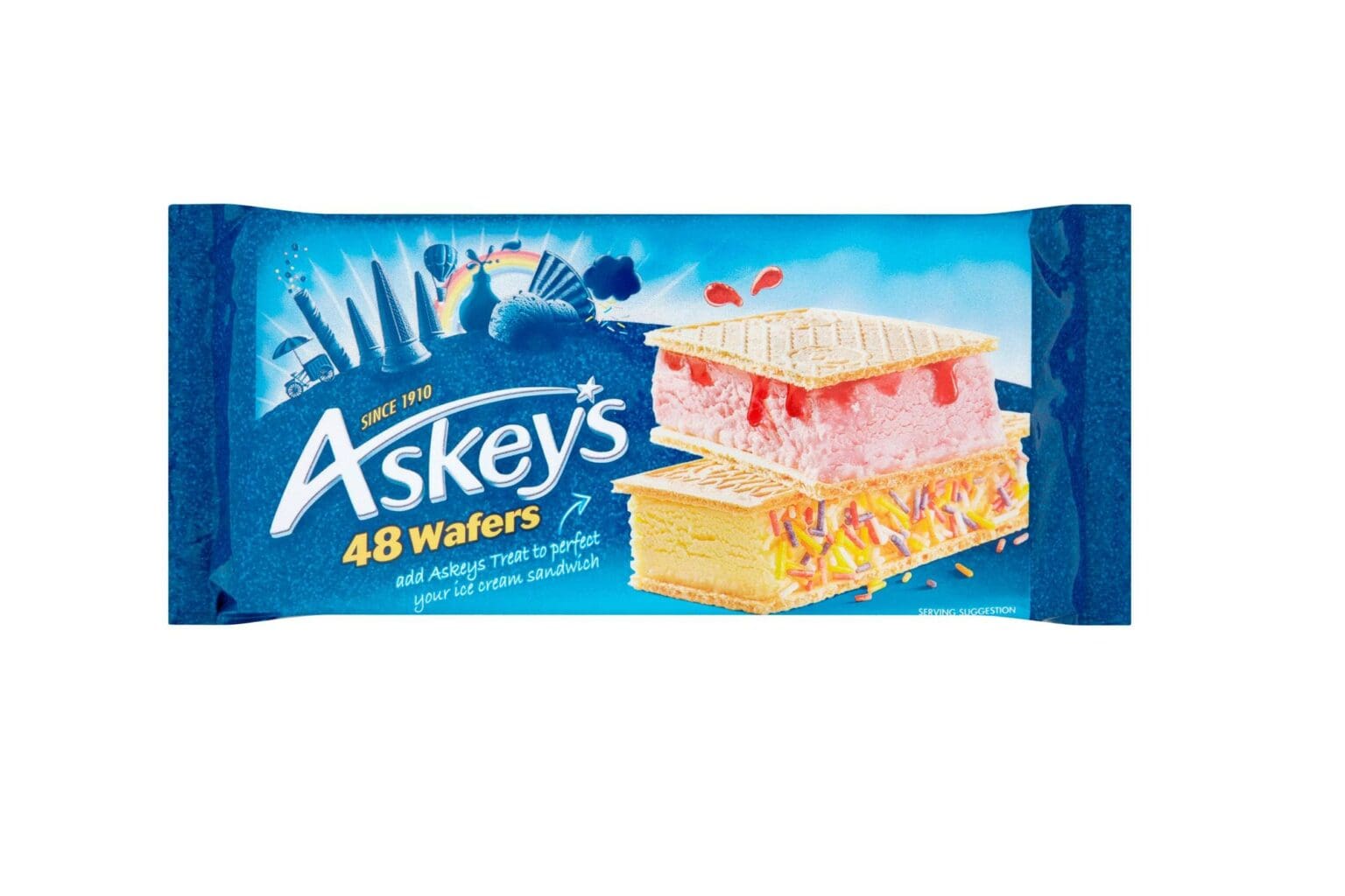 Askeys Ice Cream Wafers Delightful, GMOFree and UK Compliant Nicol Retailer Limited
