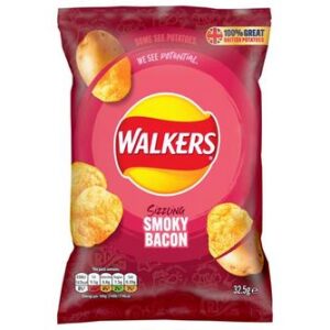 Walkers Smoky Bacon Crisps 32x32.5g