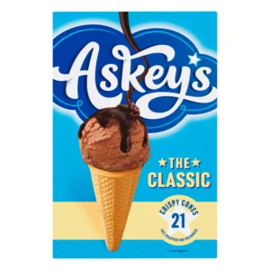 Askeys 21 Classic Cones with Sweetener 1 x 21