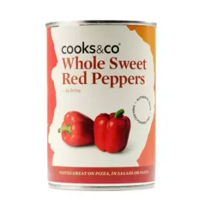 Cooks & Co Spanish Red Pimientos 12x390g