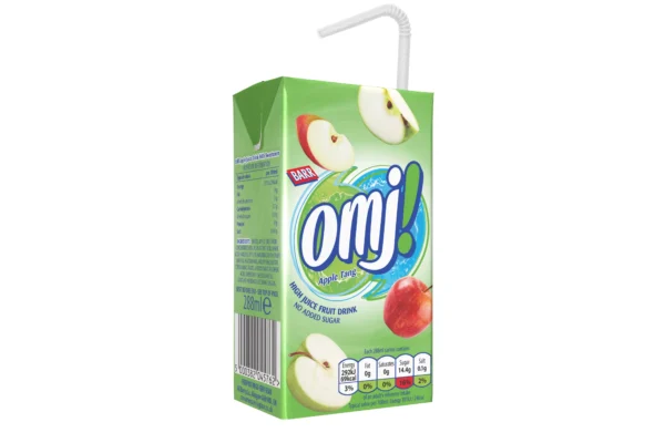 OMJ! Apple Tang Still Fruit Drink 27x288ml