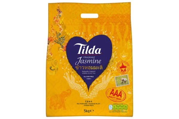 Tilda Fragrant Jasmine Rice 5kg