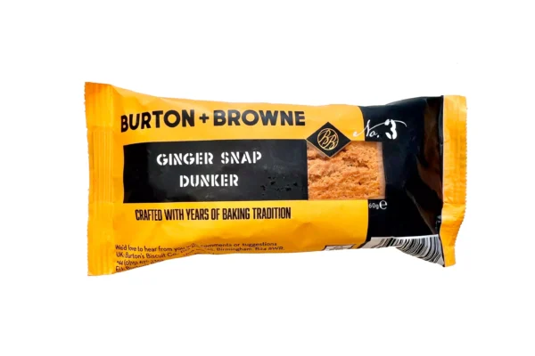 Burton & Browne Ginger Snap Dunker Biscuit  2x30gx24