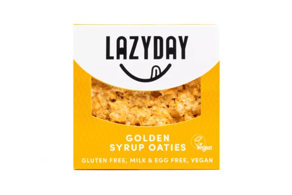 Lazy Day Foods Gluten Free & Vegan Golden Syrup Oatie 12 x 38g