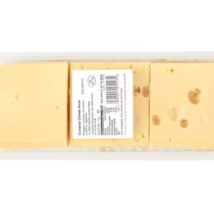 Extons Emmental Cheese Slices 1kg