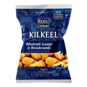 Kilkeel Wholetail Breaded Scampi (4-way cook) 1kg