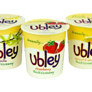 Ubley Thick 'n' Creamy Fruited Yoghurt Mixed Case 12x150g
