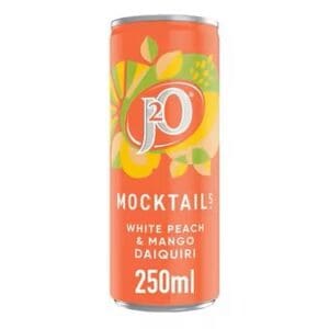 J2O Mocktails Peach Mango Daiquiri 12x250ml