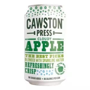 Cawston Press Sparkling Cloudy Apple Juice Drink 24x330ml