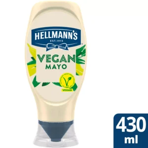 Hellmann's 100% Plant Based Mayo Squeezy 430ml