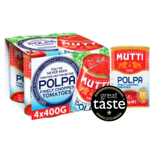 Mutti Finely Chopped Tomatoes 4x400g