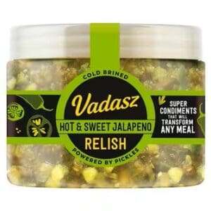 Vadasz Hot & Sweet Jalapeno Relish 1kg