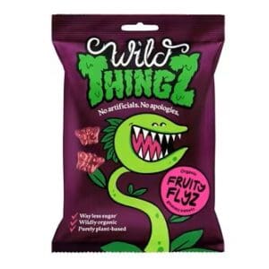 Wild Thingz Fruity Flyz Organic Vegan Sweets 130g