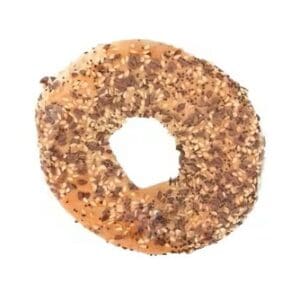 Gluten Free Bagels topped with Sesame Seed, Brown Linseed & Poppy Seed 24x72g