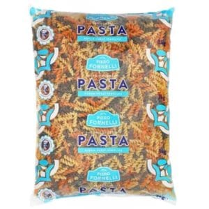 Piero Fornelli Tricolour Fusilli Twists Pasta 3kg