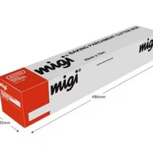 Migi Baking Parchment Paper Cutter Box - 45cm x 75m
