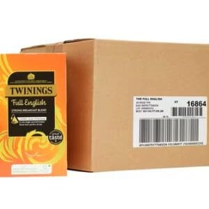 Twinings The Full English Mesh Tea Pyramids String & Tagged Enveloped 4x15