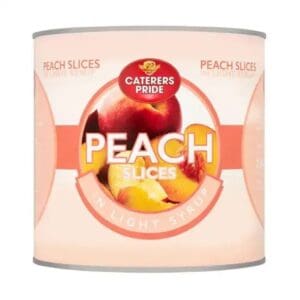 Caterers Pride Peach Slices in Syrup 2.5kg