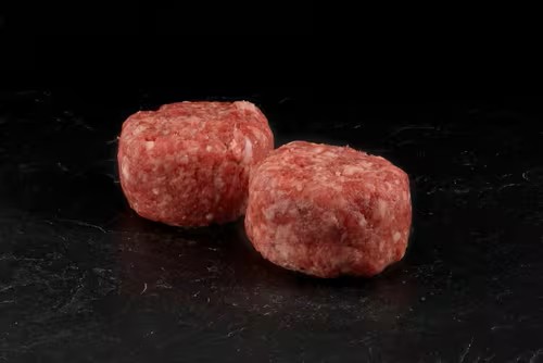 Birchstead British Top Rump Short Rib & Cap 95% Beef Burger Puck 48x57g