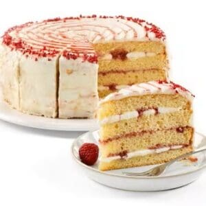 La Boulangerie Raspberry Ripple Cake 1x14ptn