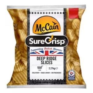 McCain SureCrisp Deep Ridges Slices 2.27kg