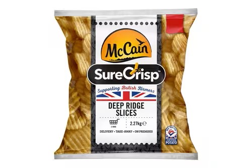 McCain SureCrisp Deep Ridges Slices 2.27kg