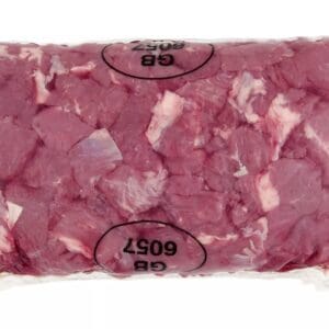 Pilgrims British Red Tractor Diced Lamb Leg 90vl 1kg