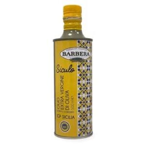 Barbera Extra Virgin Olive Oil PGI Sicily 500ml – Authentic Sicilian EVOO