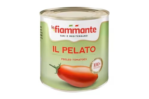 La Fiammante Organic Peeled Tomatoes 6 x 2.5kg
