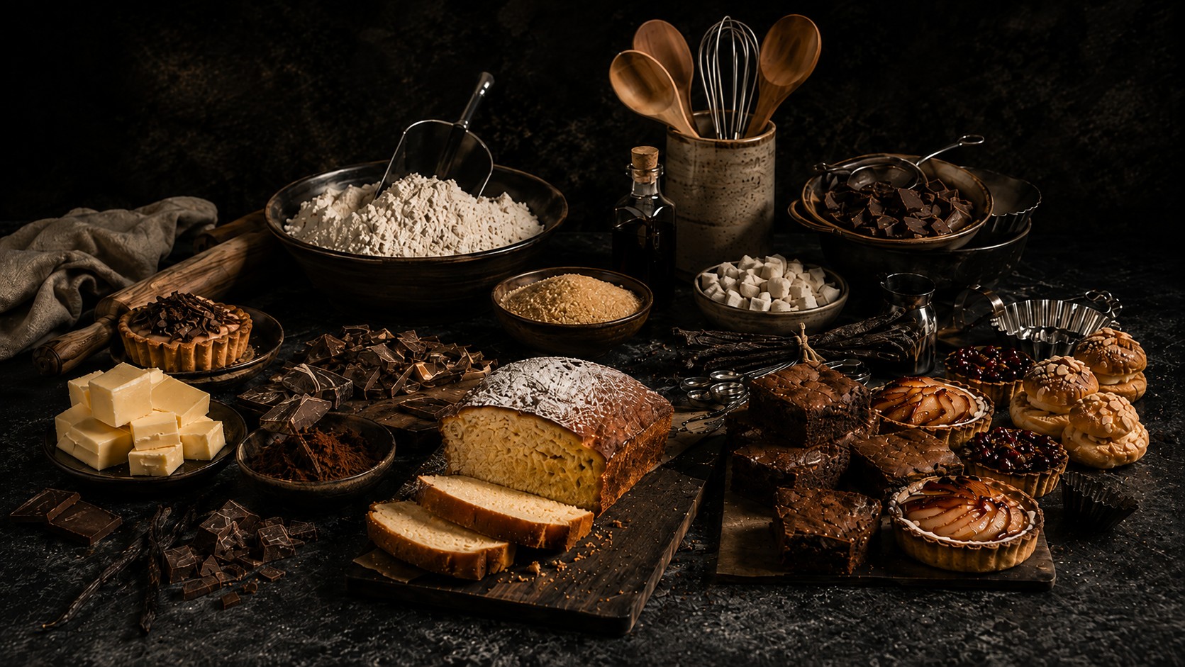 Premium baking ingredients