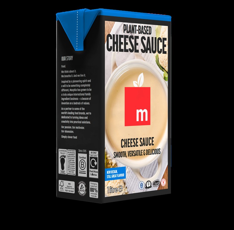 Macphie Plant-Based Cheese Sauce 1L