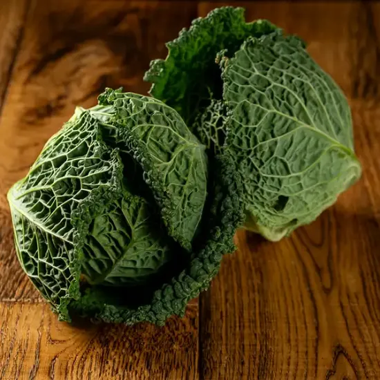 Savoy Cabbage 8xSingle – British Grown Fresh Cabbage