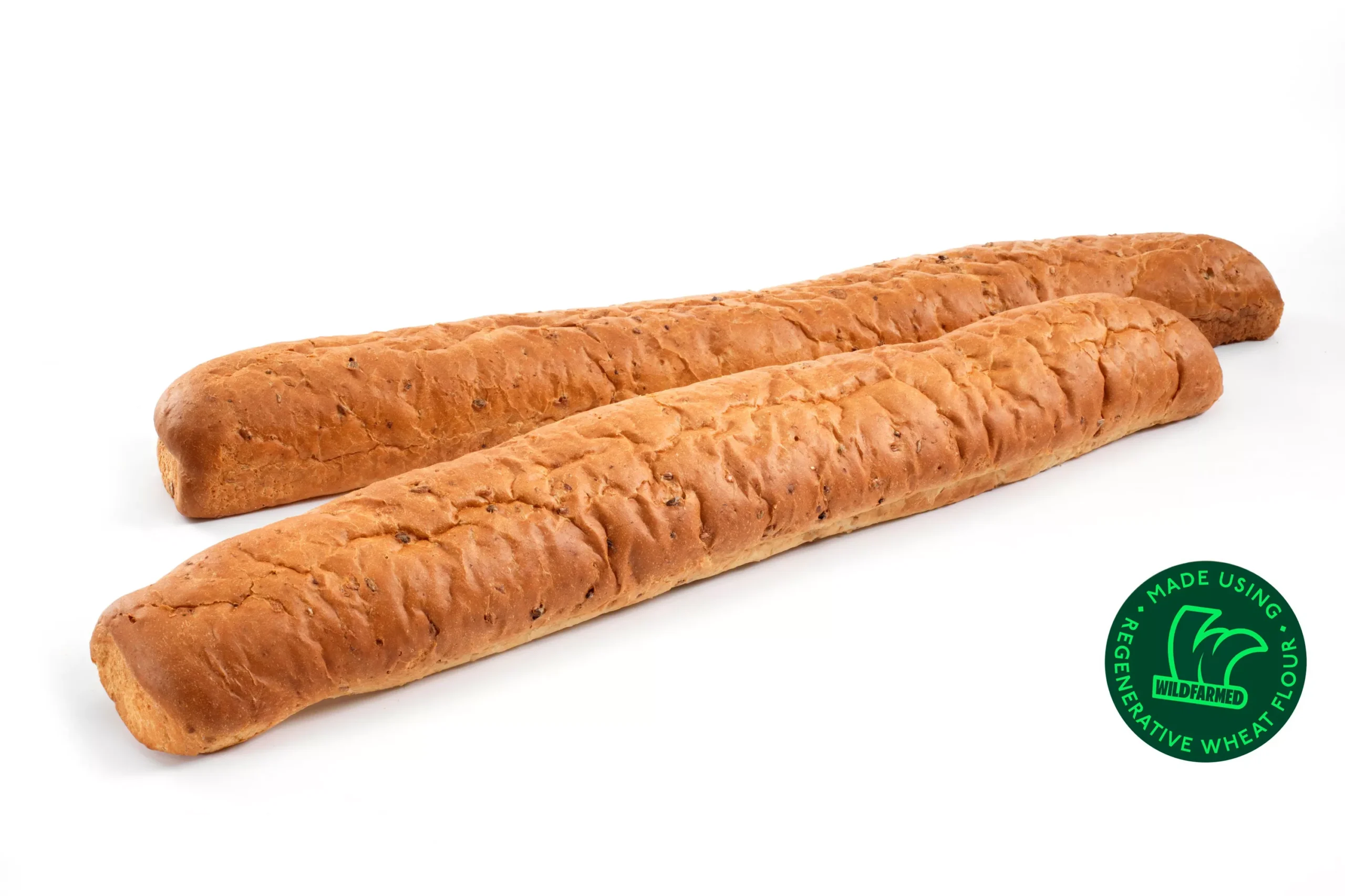 La Boulangerie 23-inch Multigrain Sub Loaves 1x10