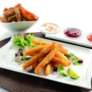 Pacific West Panko Squid Strips 1kg – Crispy Breaded Squid