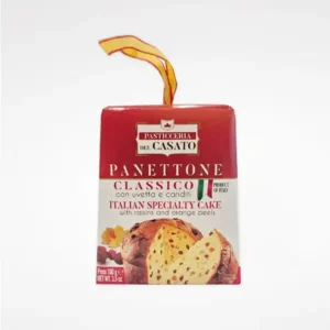 Del Casato Classic Mini Panettone with Raisins & Orange Peel 30 x 100g