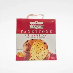 Del Casato Classic Panettone with Raisins & Orange Peel 1kg